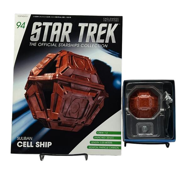 Eaglemoss 2017 Star Trek Suliban Cell Ship Diecast Starship 94 - Picture 1 of 9